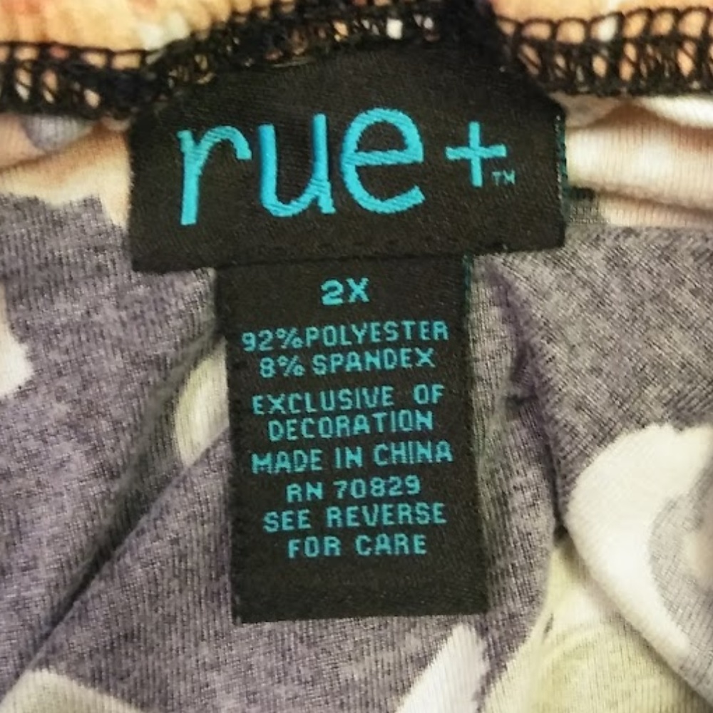 ➕[Rue 21] Lace Floral Camisole (Size 2X) - Picture 2 of 2